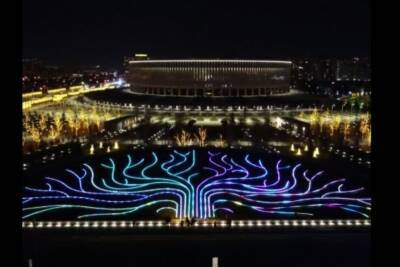 В парке Краснодар появился новый огромный арт-объект