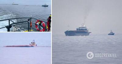 ЧП в Балтийском море, два судна столкнулись - подробности, фото, видео