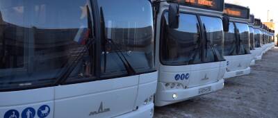 На дороги Ижевска вышло еще 67 новых автобусов