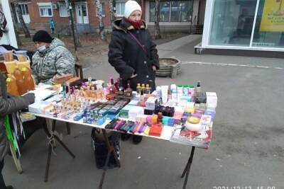 В пензенском Арбеково в очередной раз оштрафовали уличных торговцев