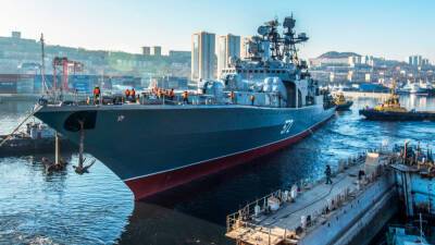 Модернизация БПК «Адмирал Виноградов» Тихоокеанского флота