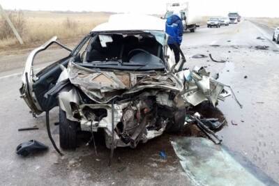 В ДТП под Волгоградом погиб водитель «Лады», 5 человек в больнице