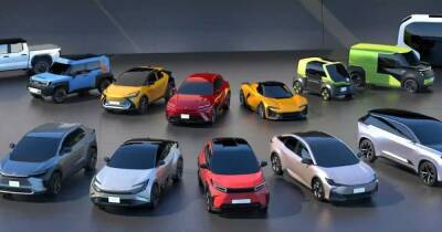 Toyota наводнит рынок электрокарами: готовятся 16 новых моделей