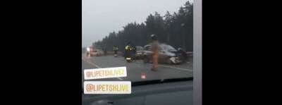 Подробности ДТП под Липецком: пострадали 14-летний мальчик и водитель