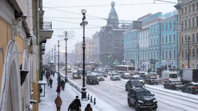 В Петербурге два человека пострадали от падения наледи