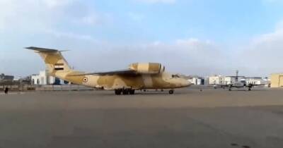 Поднялся в небо впервые за 5 лет. Специалисты ХАЗ реанимировали египетский Ан-74 (фото)