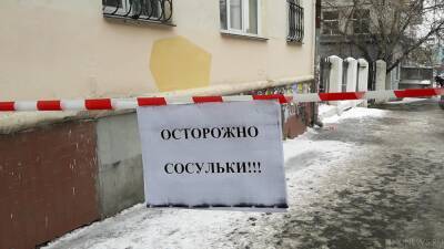 Упавшая в центре Петербурга сосулька проломила прохожей голову. Женщина в коме
