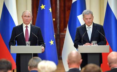 Путин обсудил Украину с президентом Финляндии