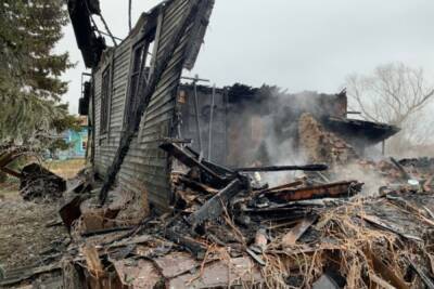 В Пензенской области при пожаре в селе Мошки погиб 65-летний мужчина