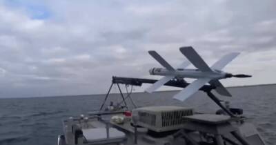 Запустили катапультой. В РФ испытали дрон-камикадзе "Ланцет" морского базирования (видео)
