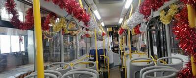 8 новогодних троллейбусов вышли на маршруты в Иваново