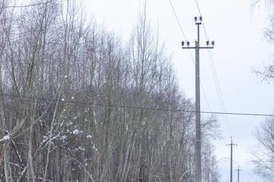 Энергетики продолжают ликвидировать последствия непогоды в Псковской области