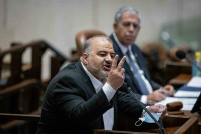 Кнессет взял под охрану лидера РААМ Мансура Аббаса