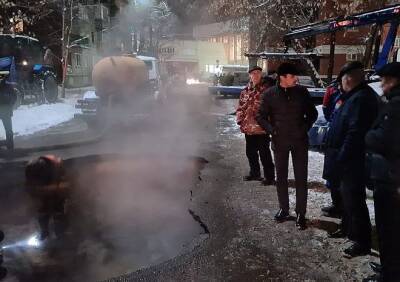 Тепло в дома рязанцев после аварии на улице Урицкого начнут давать около полуночи