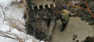 Глава Минстроя Карелии сообщил о ликвидации крупной аварии на водопроводе в Кеми