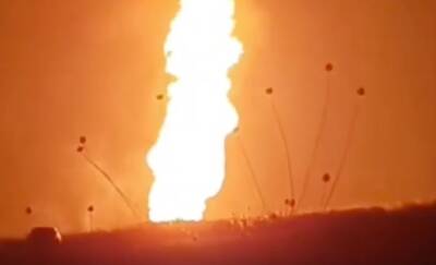 На Ставрополье загорелся газопровод. Без газа остались 18 населенных пунктов