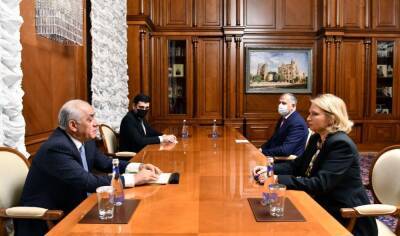 Премьер-министр Али Асадов встретился с министром экономики и устойчивого развития Грузии