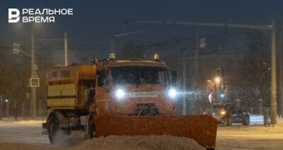 На ночную уборку улиц в Казани выйдут 247 единиц спецтехники