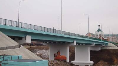 Реконструкция моста в Данкове вышла на финишную прямую