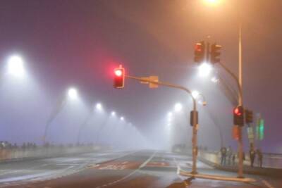 В Петербурге объявили «желтый» уровень опасности погоды из-за тумана