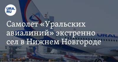 Самолет «Уральских авиалиний» экстренно сел в Нижнем Новгороде