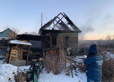 Семья с двумя детьми погибла при пожаре в Амурской области из-за проводки