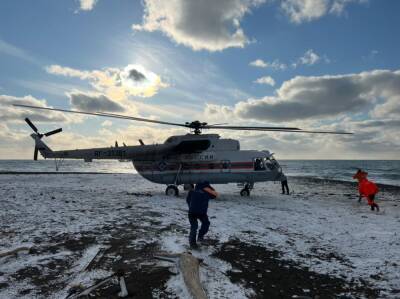 Пропавших в Охотском море сахалинцев не нашли на острове Тюленьем