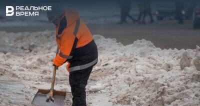 На уборку казанских улиц от снега вышли 486 рабочих и 281 единица спецтехники