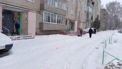 В Рязани проверяют, как управляющие компании убирают снег во дворах