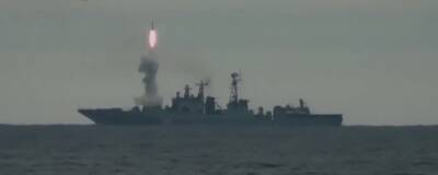 Фрегат «Маршал Шапошников» успешно запустил ракету «Ответ» в Японском море