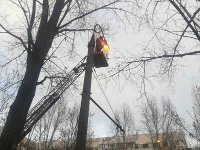 На 27 улицах Ульяновска восстановили освещение