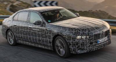 Компания BMW вступила в финальную вазу разработки нового электрического седана BMW i7