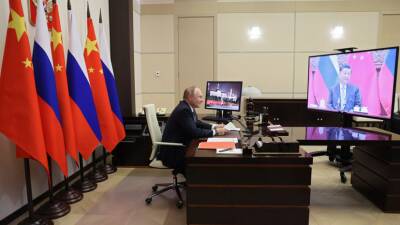 Путин отметил важность координации усилий России и Китая для мировой стабильности