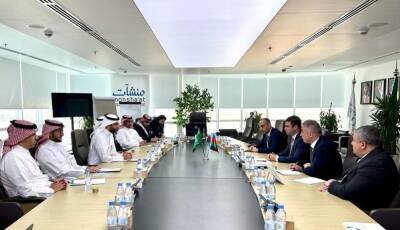 Состоялась встреча руководителей структур Азербайджана и Саудовской Аравии по развитию МСБ