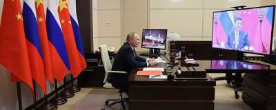 Путин: Отношения России и Китая – образец межгосударственного сотрудничества в XXI веке