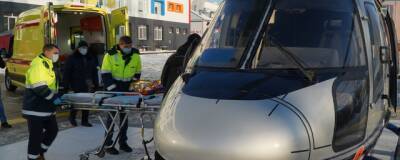 К жителю Нагорска с ножевым ранением врачей доставили на двух вертолетах санавиации