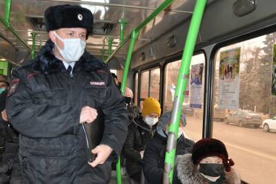 В общественном транспорте Тамбова снова проверили соблюдение антиковидных мер