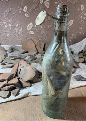 В Ростове нашли бутылку с посланием 120-летней давности