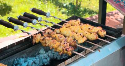 Шашлык из курицы по-ирански: секрет сочной грудки в маринаде
