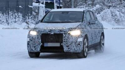 Начались зимние испытания электрического внедорожника от Mercedes-Benz