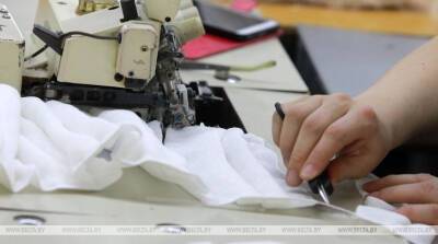 Бобруйская "Славянка" сошьет для медиков 40 тыс. костюмов биозащиты