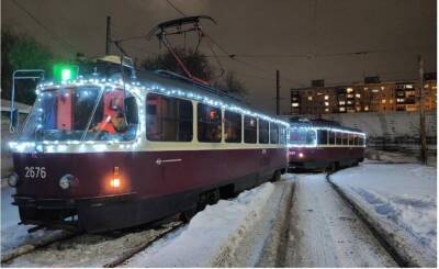 Более 30 нижегородских трамваев украсят гирляндами к Новому году
