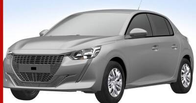 Дизайн хетчбэка Peugeot 208 нового поколения запатентовали в России