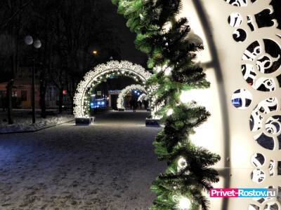 На Большой Садовой в Ростове ограничат движение транспорта в ночь на 1 января 2022 года
