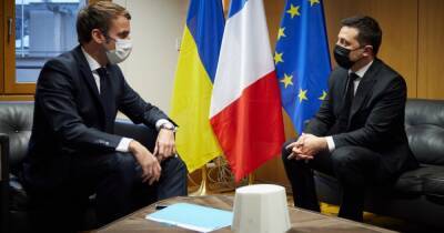 Зеленский рассказал Макрону о своих надеждах на Францию в Совете ЕС