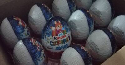 ФОТО. На российско-латвийской границе нашли "лишнюю" тонну шоколадных яиц
