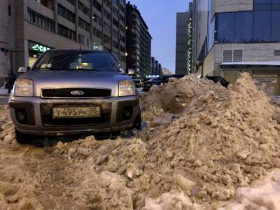 От лопат с «неба» до закапывания машин: самые необычные способы уборки снега в Петербурге
