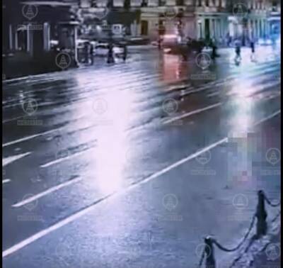 Стали известны подробности смертельного ДТП на пешеходном переходе Невского проспекта