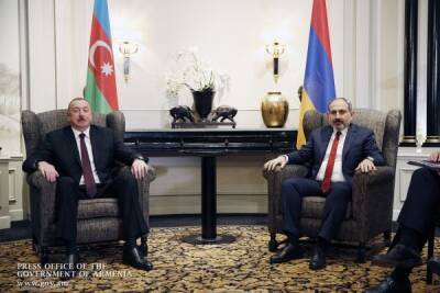 Пашинян и Алиев провели вторую встречу за три дня