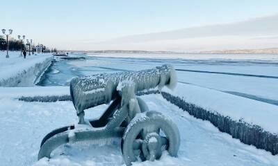 На Петрозаводск надвигаются морозы